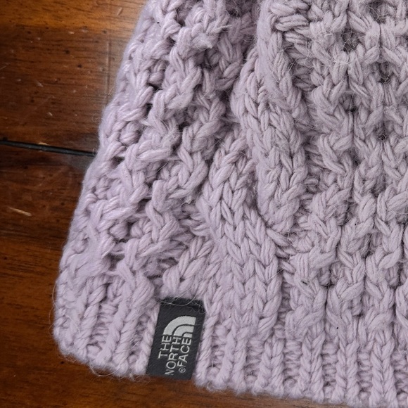 The North Face Light Purple Beanie Adult One Size - Picture 2 of 5